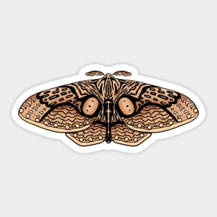 Brahmaea wallichii Sticker